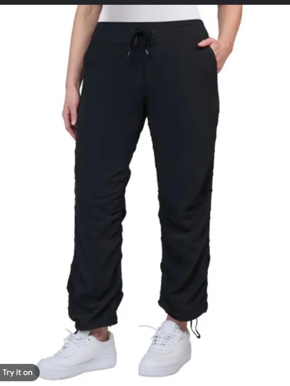 Kirkland Signature Women’s Woven Drawstring Jogger Pants